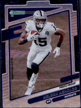 Nelson Agholor [Press Proof Silver Die Cut] #92