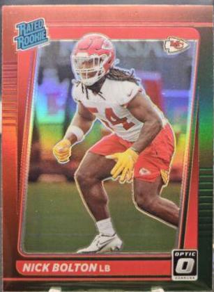 Nick Bolton [Optic Preview Red Green] #P-324