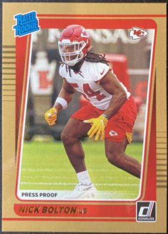Nick Bolton [Press Proof Bronze] #324
