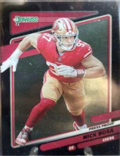 Nick Bosa [Press Proof Black] #56