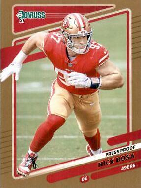 Nick Bosa [Press Proof Bronze] #56