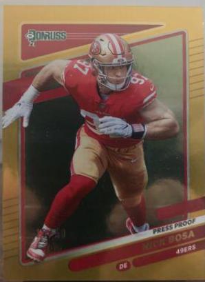 Nick Bosa [Press Proof Gold] #56