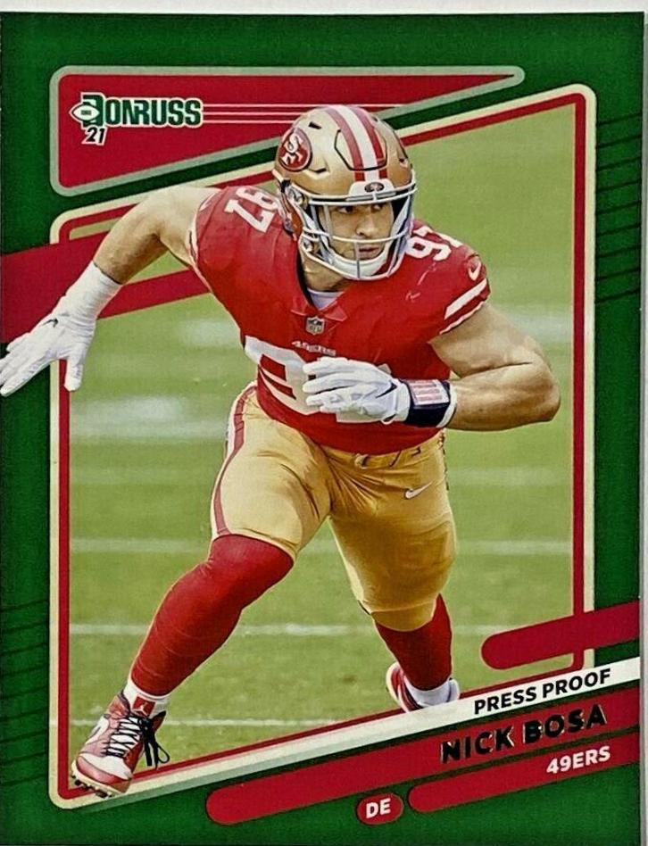 Nick Bosa [Press Proof Green] #56
