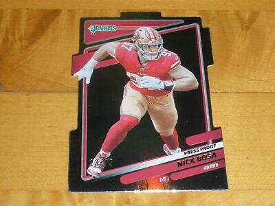 Nick Bosa [Press Proof Silver Die Cut] #56