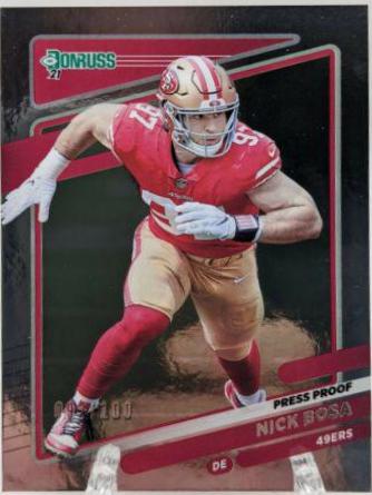 Nick Bosa [Press Proof Silver] #56