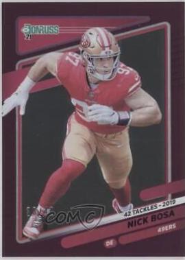Nick Bosa [Season Stat Line] #56