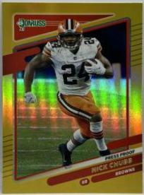 Nick Chubb [Press Proof Premium] #196