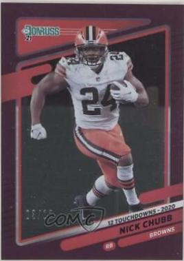 Nick Chubb [Season Stat Line] #196