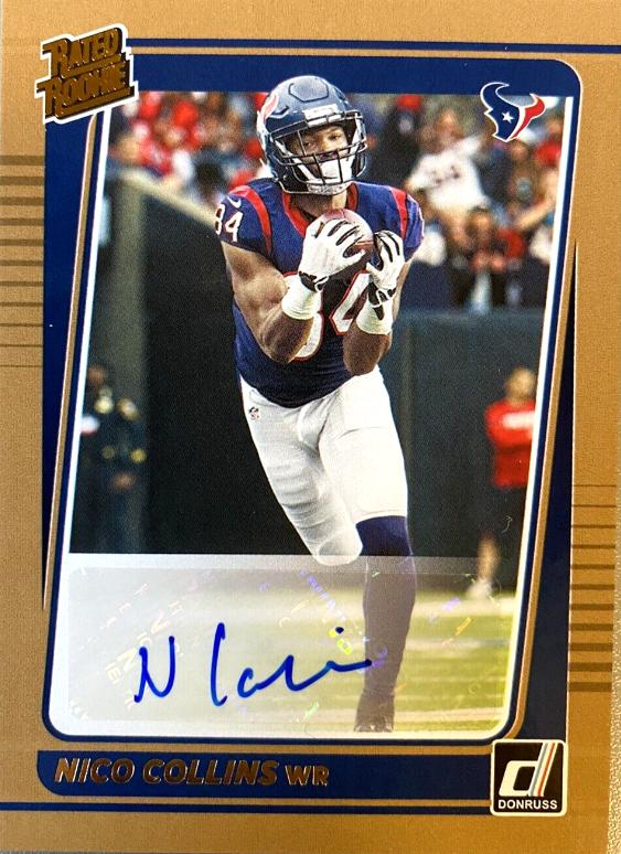 Nico Collins [Autograph Bronze] #280