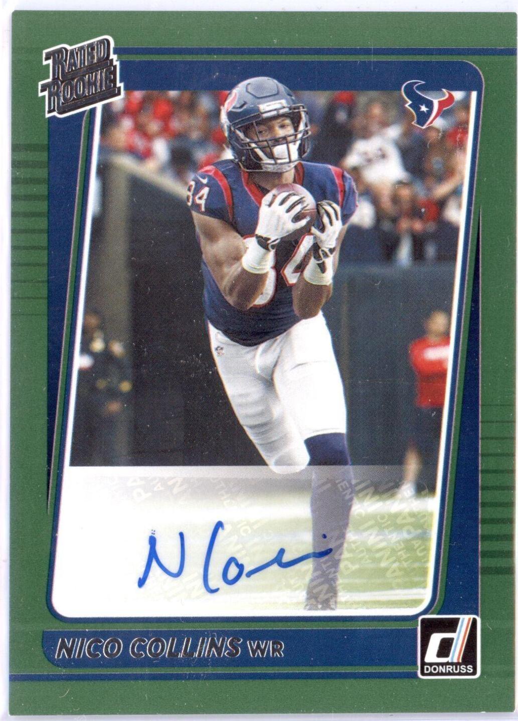 Nico Collins [Autograph Green] #280