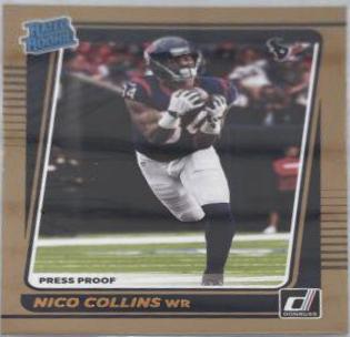 Nico Collins [Press Proof Bronze] #280