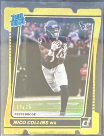 Nico Collins [Press Proof Gold Die Cut] #280