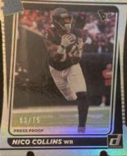 Nico Collins [Press Proof Silver Die Cut] #280