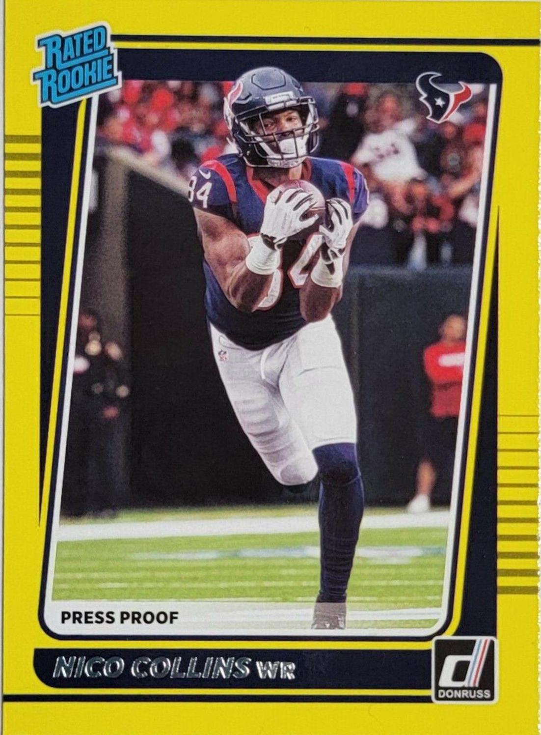 Nico Collins [Press Proof Yellow] #280