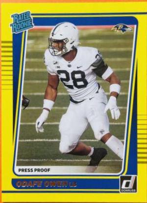 Odafe Oweh [Press Proof Yellow] #345