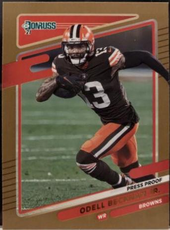 Odell Beckham Jr. [Press Proof Bronze] #198