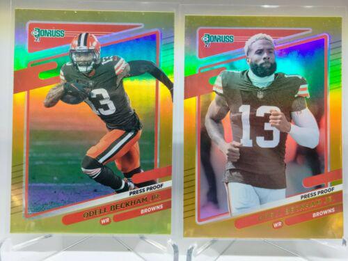 Odell Beckham Jr. [Press Proof Gold] #198