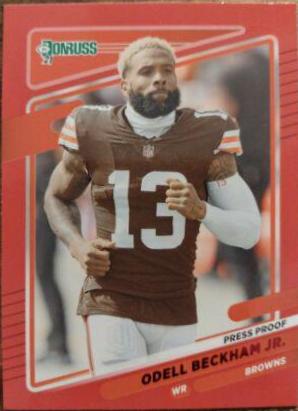 Odell Beckham Jr. [Press Proof Red] #198