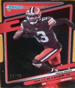 Odell Beckham Jr. [Press Proof Silver Die Cut] #198