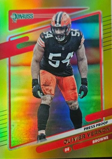 Olivier Vernon [Press Proof Gold] #202