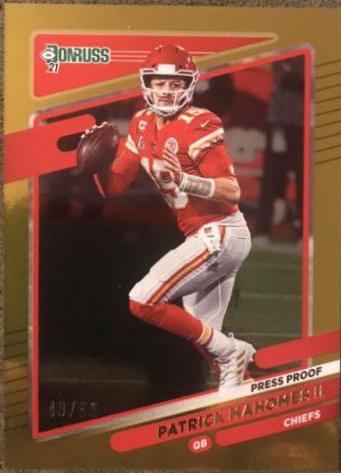 Patrick Mahomes II [Press Proof Gold] #116