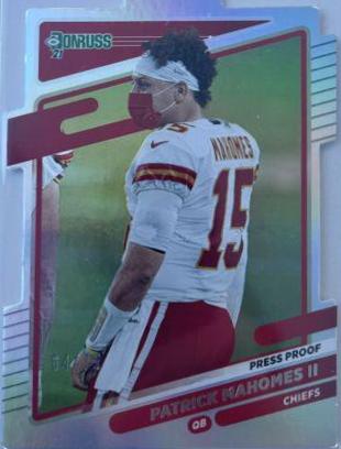 Patrick Mahomes II [Press Proof Silver Die Cut] #116