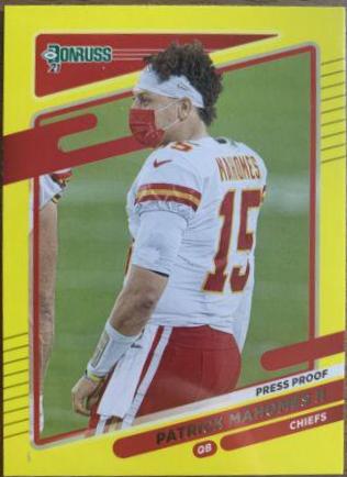 Patrick Mahomes II [Press Proof Yellow] #116