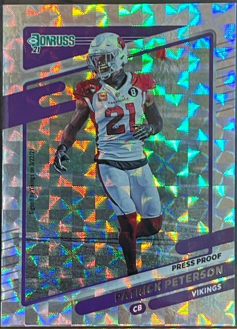 Patrick Peterson [Press Proof Hyper] #248