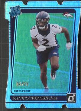 Patrick Surtain II [Press Proof Silver Die Cut] #330