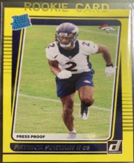 Patrick Surtain II [Press Proof Yellow] #330