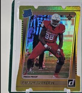 Payton Turner [Press Proof Gold Die Cut] #342