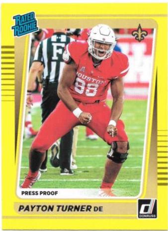 Payton Turner [Press Proof Yellow] #342