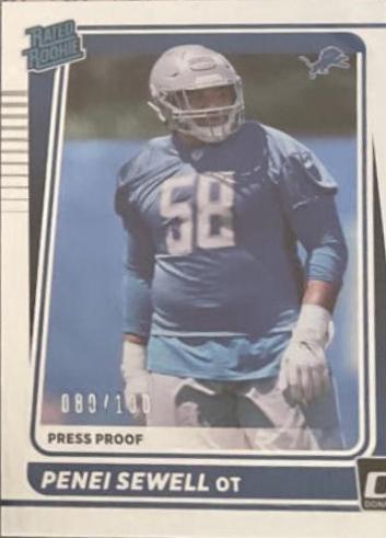 Penei Sewell [Press Proof Silver] #328