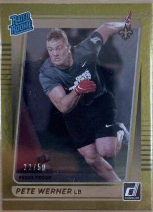 Pete Werner [Press Proof Gold] #322