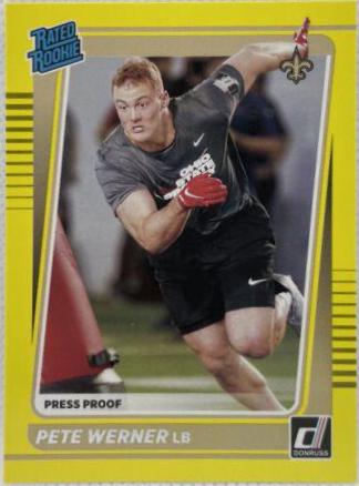 Pete Werner [Press Proof Yellow] #322