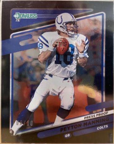 Peyton Manning [Press Proof Black] #148