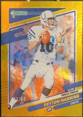 Peyton Manning [Press Proof Gold] #148