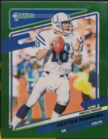 Peyton Manning [Press Proof Green] #148
