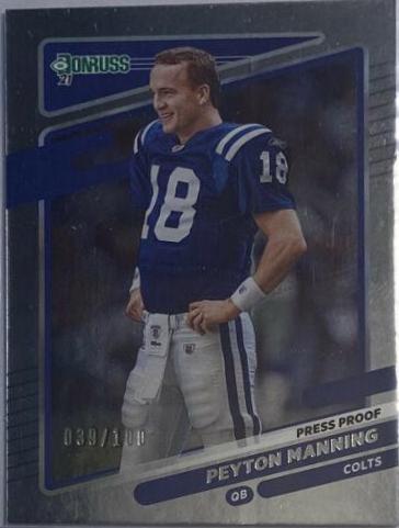 Peyton Manning [Press Proof Silver] #148