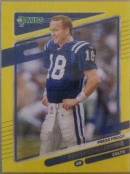 Peyton Manning [Press Proof Yellow] #148