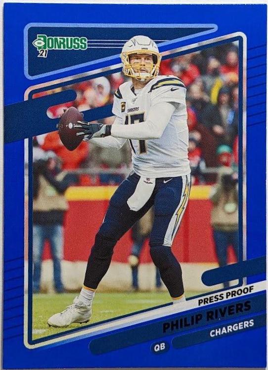 Philip Rivers [Press Proof Blue] #71