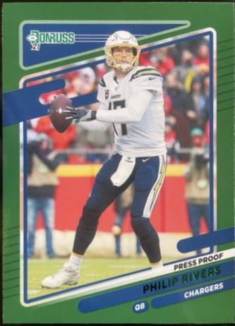 Philip Rivers [Press Proof Green] #71