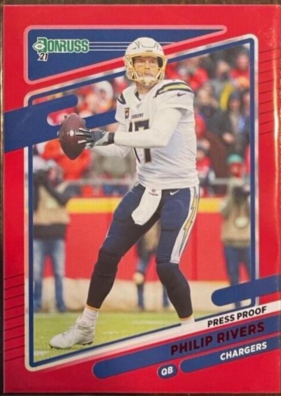 Philip Rivers [Press Proof Red] #71