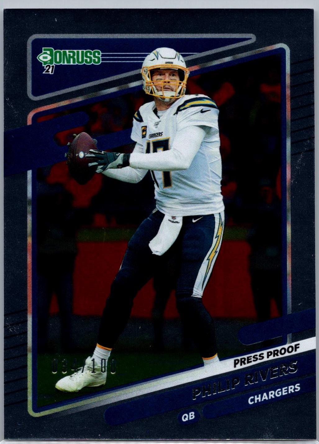 Philip Rivers [Press Proof Silver] #71