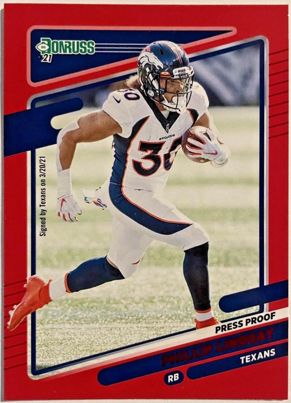Phillip Lindsay [Press Proof Red] #183