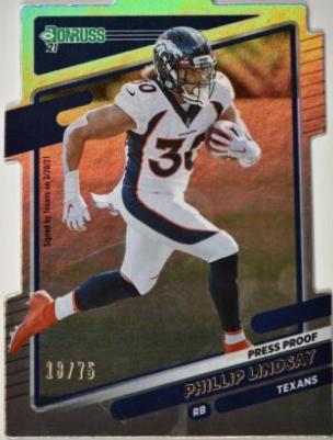 Phillip Lindsay [Press Proof Silver Die Cut] #183