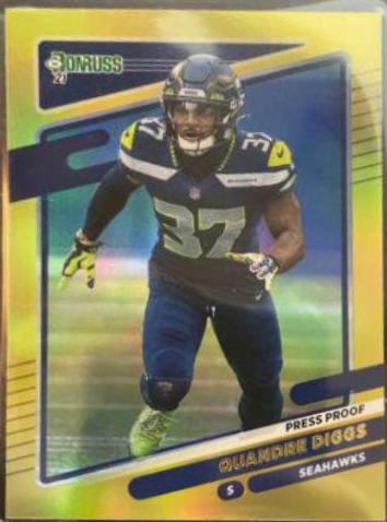 Quandre Diggs [Press Proof Gold] #33