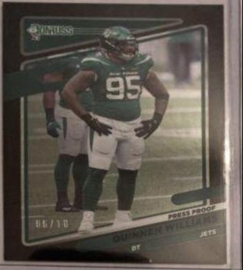 Quinnen Williams [Press Proof Black] #41