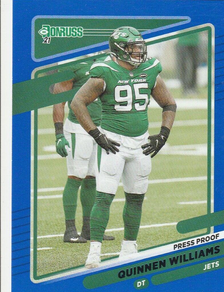 Quinnen Williams [Press Proof Blue] #41