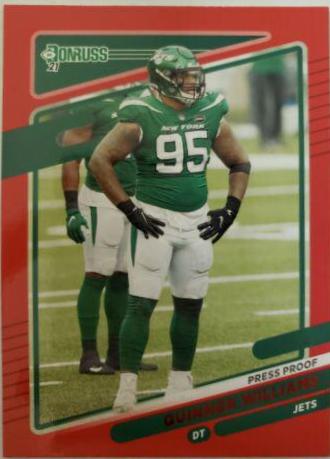 Quinnen Williams [Press Proof Red] #41